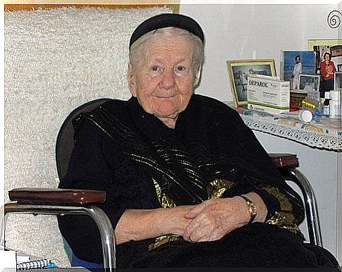 Irena Sedler elderly.