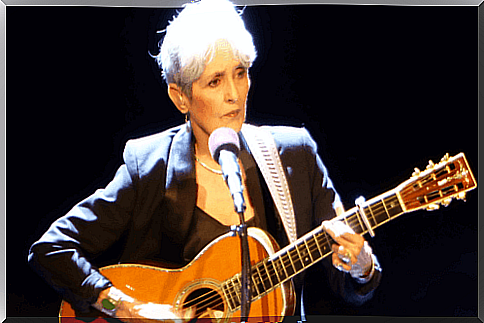 Joan Baez, American singer and activist