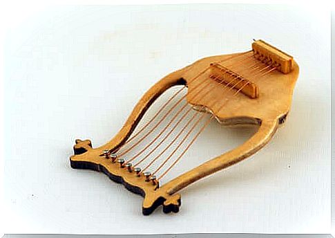 The lyre musical instrument